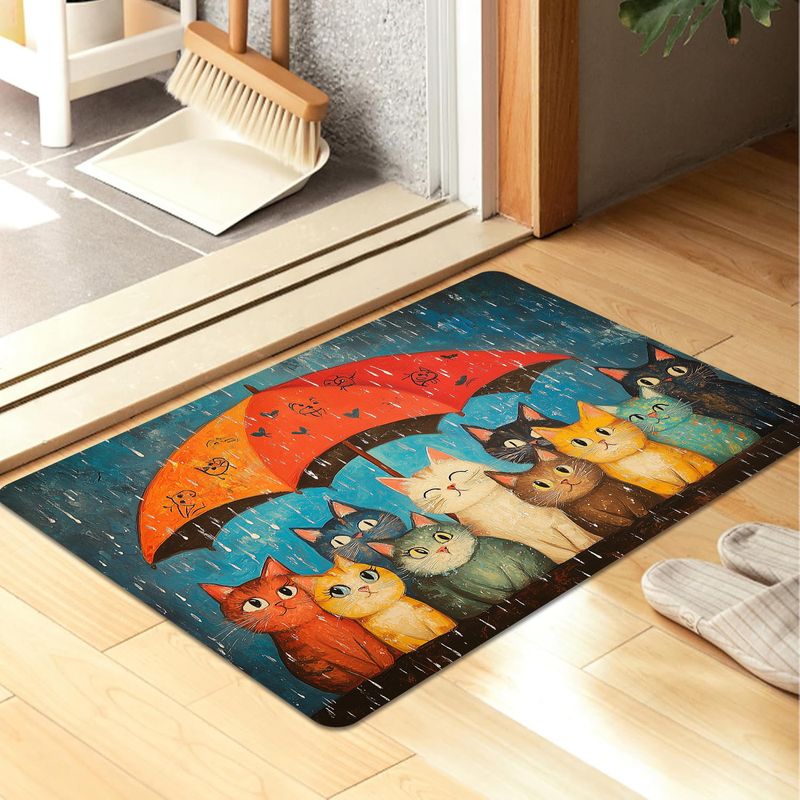 VIKAMA Cute Cats Under Umbrell - огляд і ціна Home Decor Under 1000