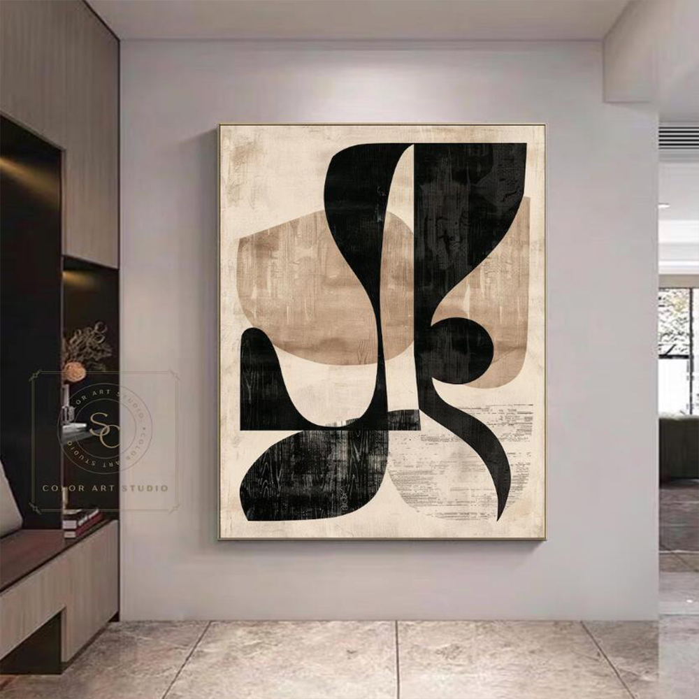 100% Handmade Abstract Oil Pai - огляд і ціна Home Decor Free Images