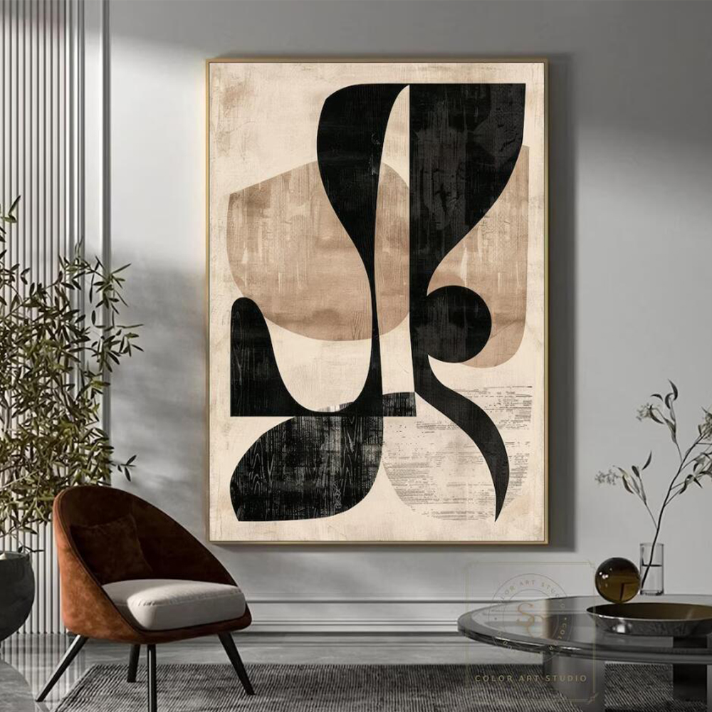 100% Handmade Abstract Oil Pai - огляд і ціна Home Decor Free Images