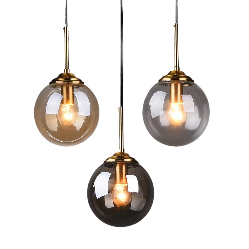 Modern Glass Hanging Lamp E27  - огляд і ціна Hanging Moon Lamp