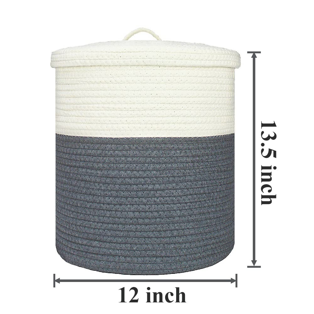 Cotton Rope Storage Basket wit - огляд і ціна Home Decor Hampers