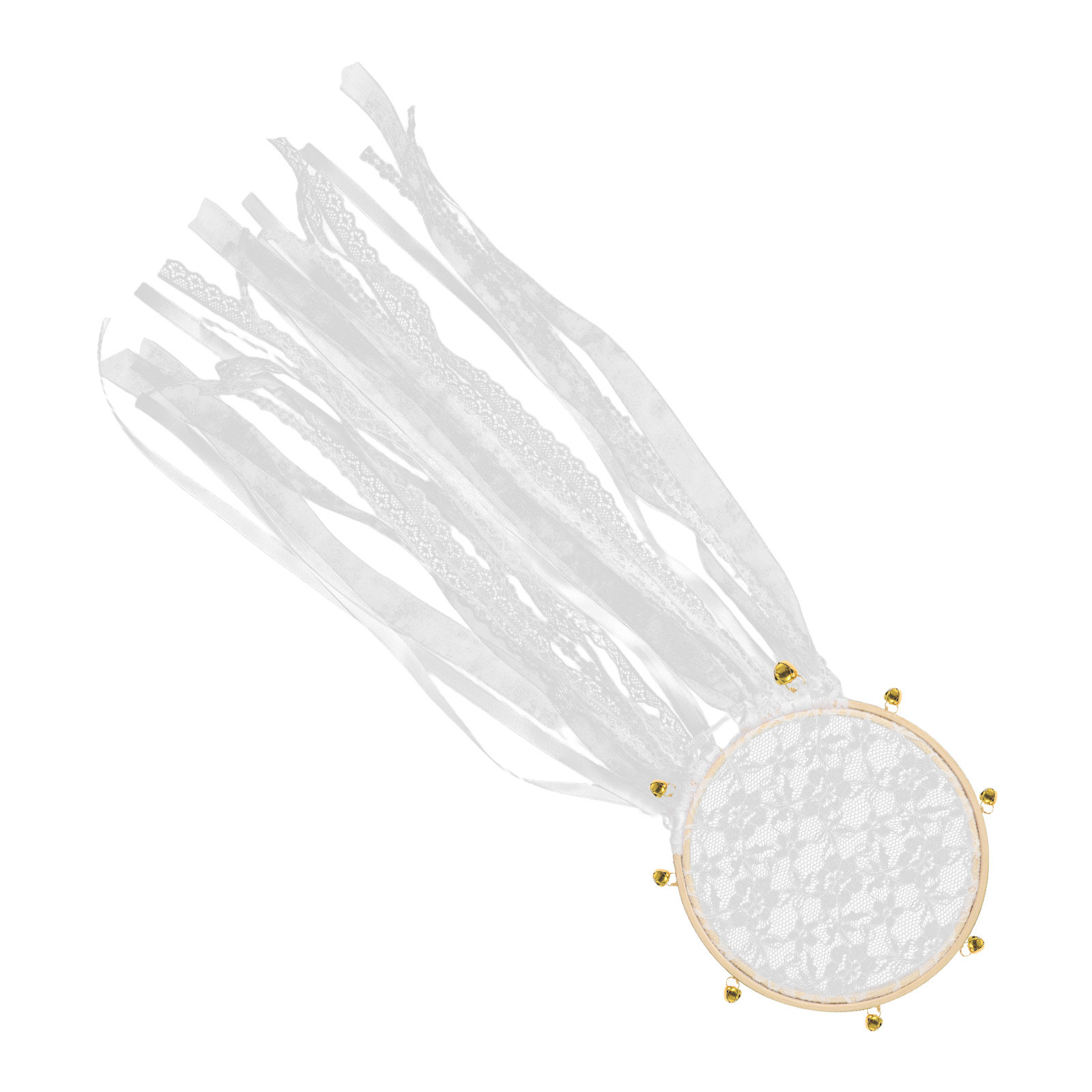 Boho Lace Drum Bell Wedding De - огляд і ціна Macrame Wall Hanging