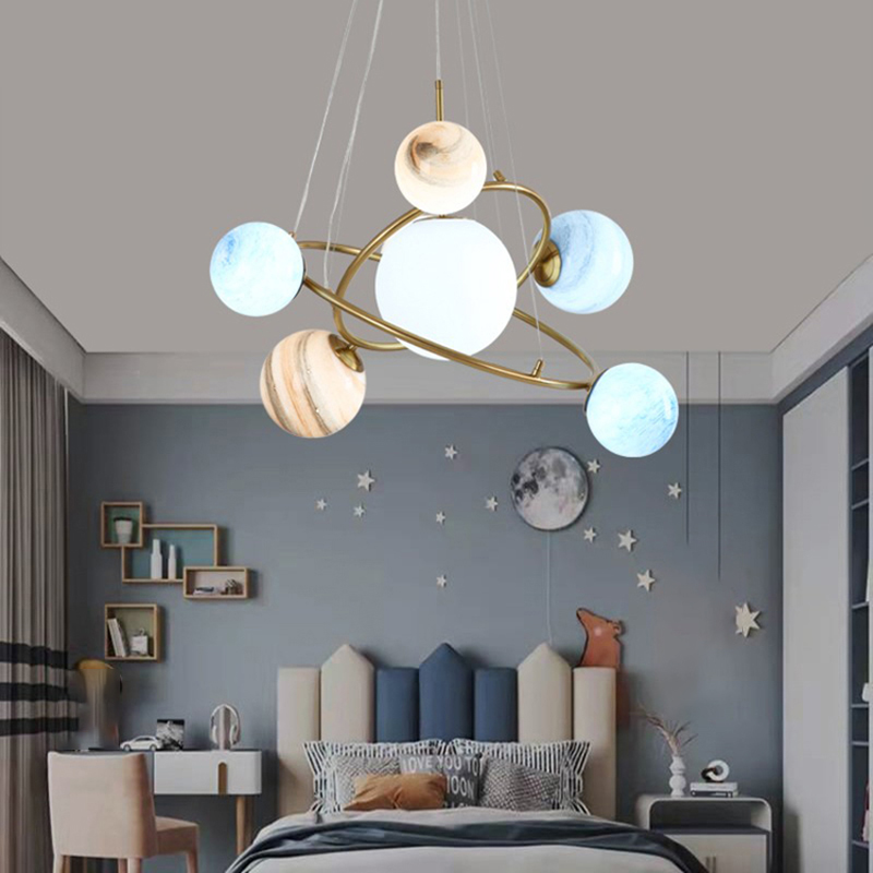 Children's Room Boys And Girls - огляд і ціна Hanging Moon Lamp