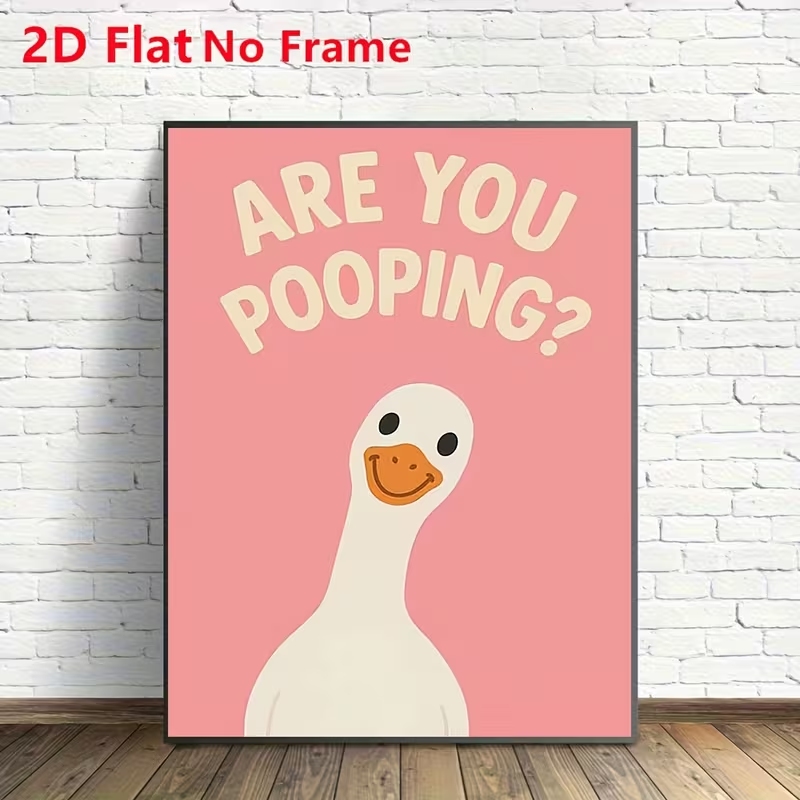 Modern Pink Are You Pooping Qu - огляд і ціна Home Decor Foto
