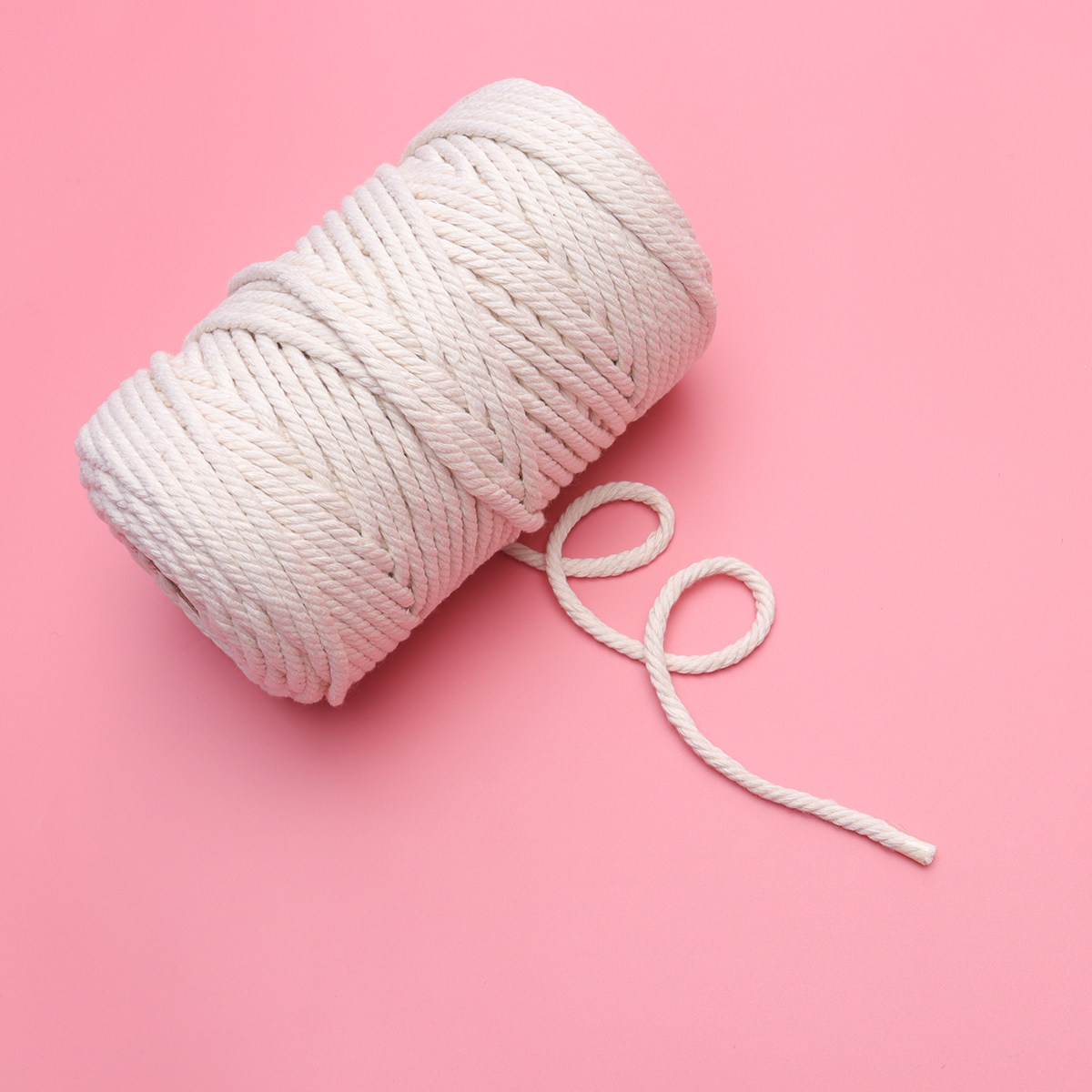 100M Natural Cotton Rope 5Mm U - огляд і ціна Macrame Wall Hanging