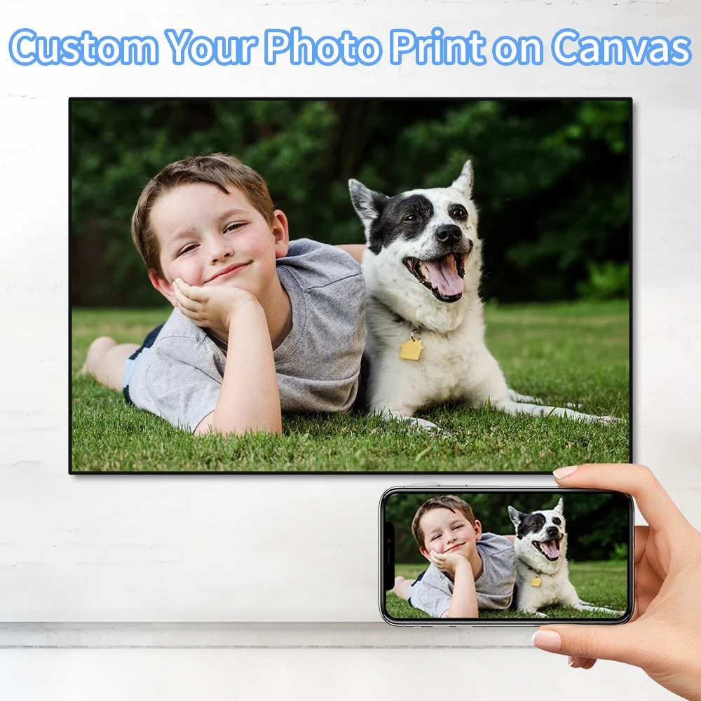Custom Canvas Painting for Fam - огляд і ціна Home Decor Foto