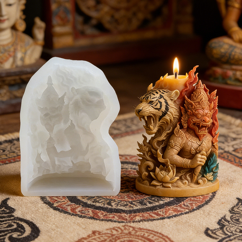 3D Wolf Big Ben Indian Elephan - огляд і ціна Home Decor Indonesia