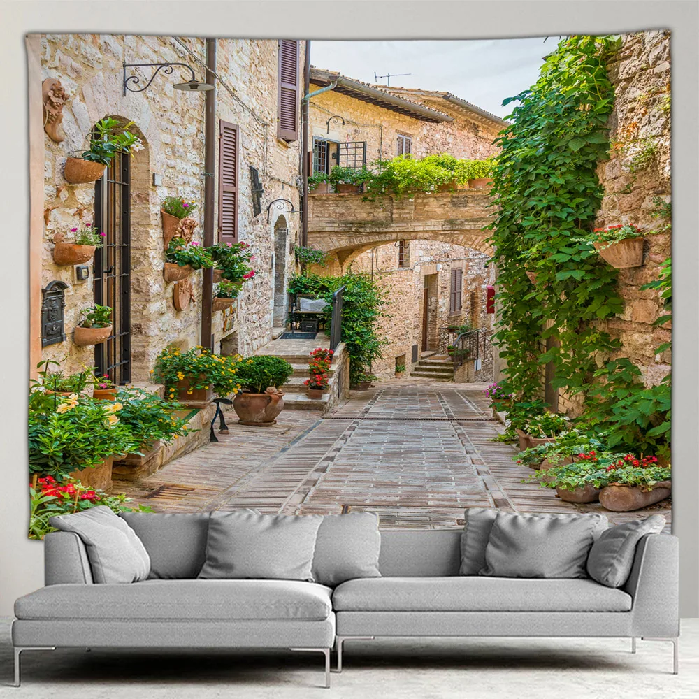 Outdoor Garden Poster Mediterr - огляд і ціна Home Decor Indonesia