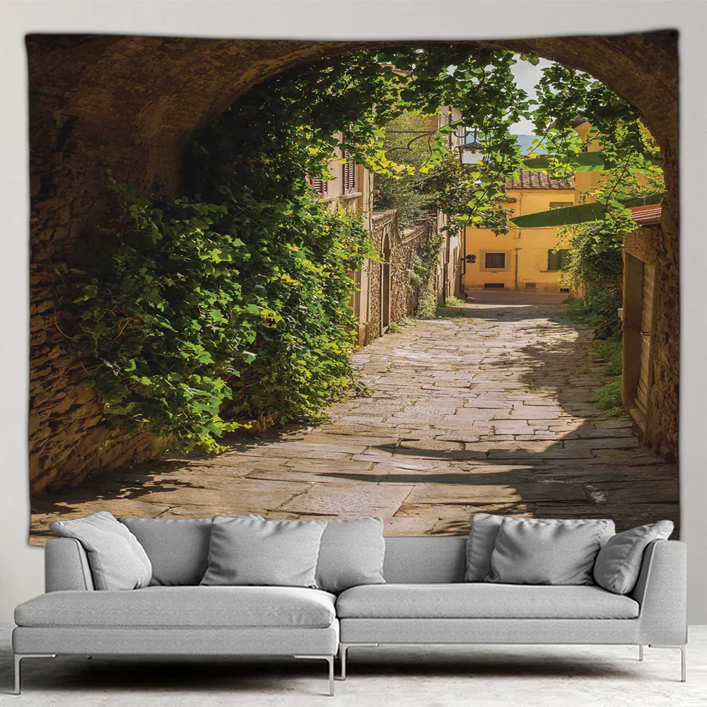 Outdoor Garden Poster Mediterr - огляд і ціна Home Decor Indonesia