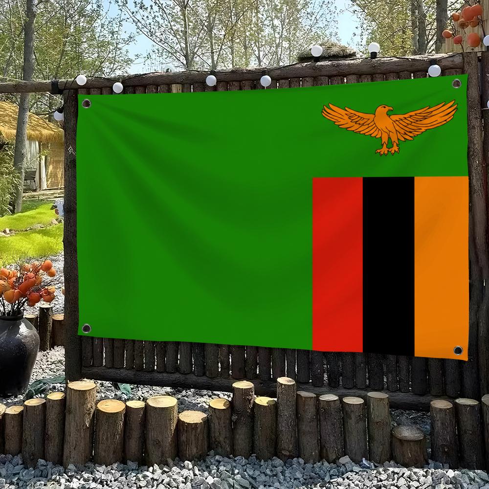 Zambia Custom Flag Wall Hangin - огляд і ціна Home Decor Zambia