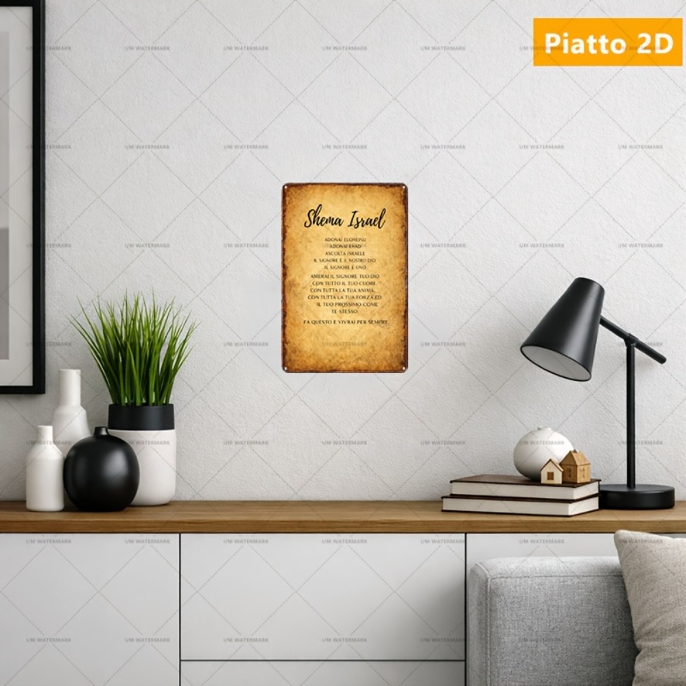 CIFBUY  Hebrew Scripture Alumi - огляд і ціна Home Decor In