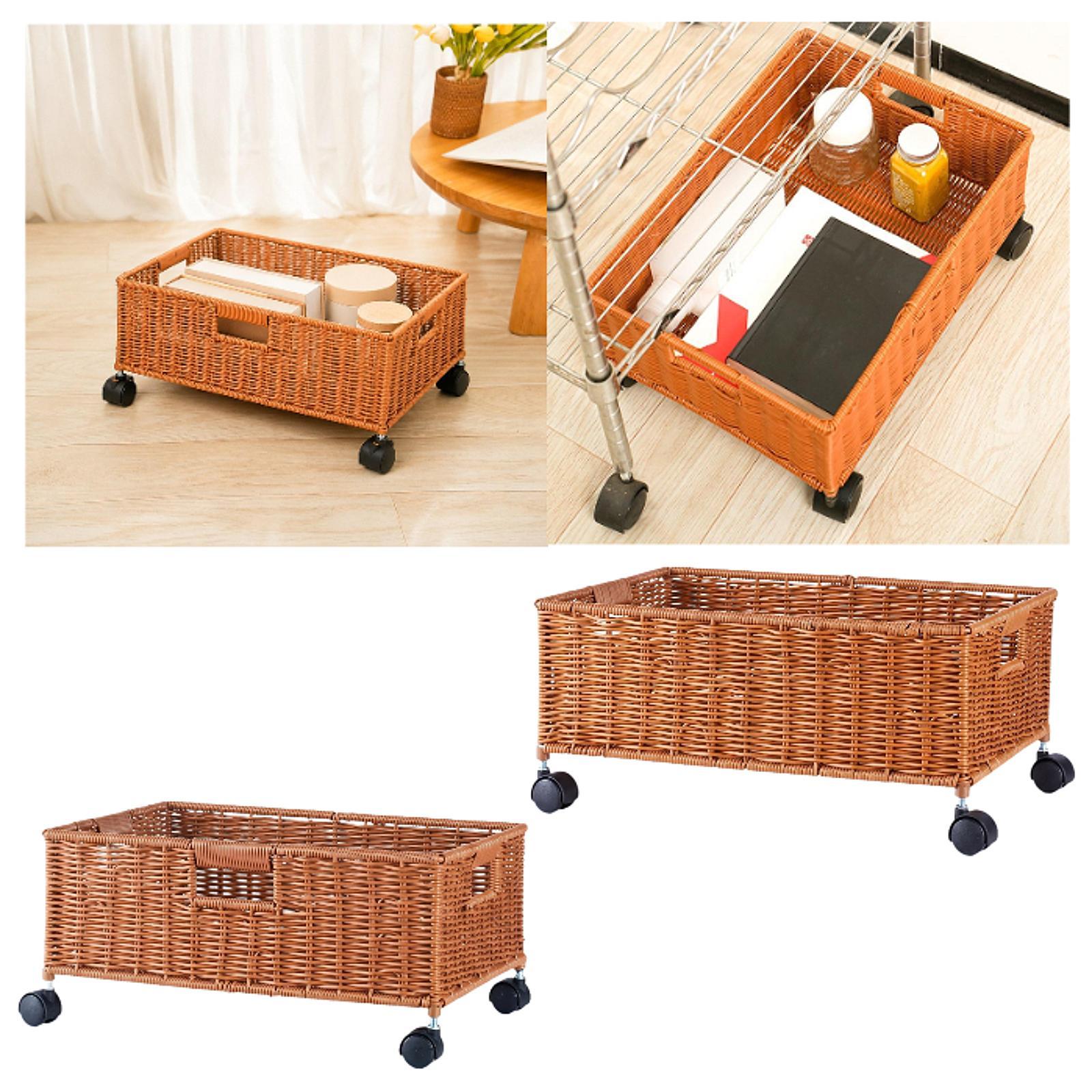 Storage Basket with Wheels Dec - огляд і ціна Home Decor Hampers