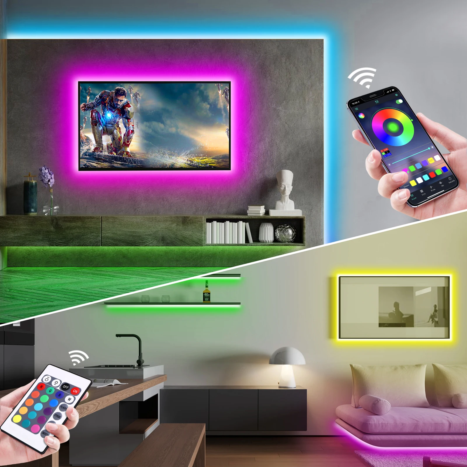 1-5m RGB LED Neon Strip Light  - огляд і ціна Led Strip Lights
