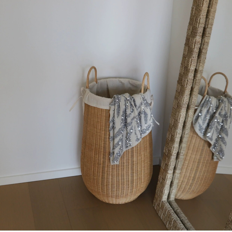 Ins Style Rattan Laundry Baske - огляд і ціна Home Decor Hampers